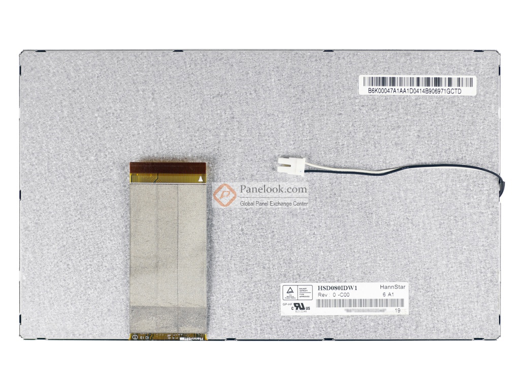 HannStar HSD080IDW1-C00 Overview - Panelook.com