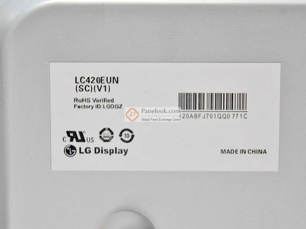 LG Display LC420EUN-SCV1 Overview - Panelook.com