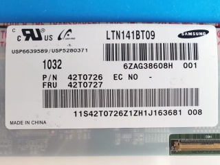 LTN141BT09-001