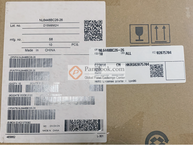 NEC NL6448BC26-26 Overview - Panelook.com