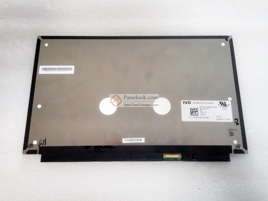 Écran LCD 13.3" FHD IPS 120Hz Pour IVO M133NVF3 R0 / HP - Neuf Sous Garantie 3 Mois