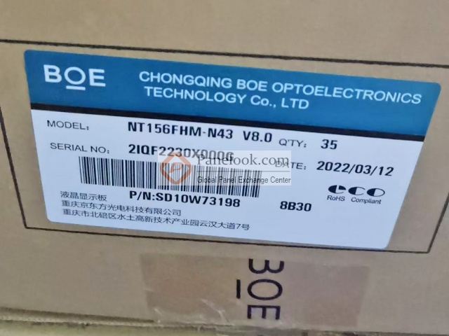 Boe Nt156fhm-n43 V8.0 Compatible 15.6" Led Lcd Non-ips Screen Fhd 350mm - Foto 3