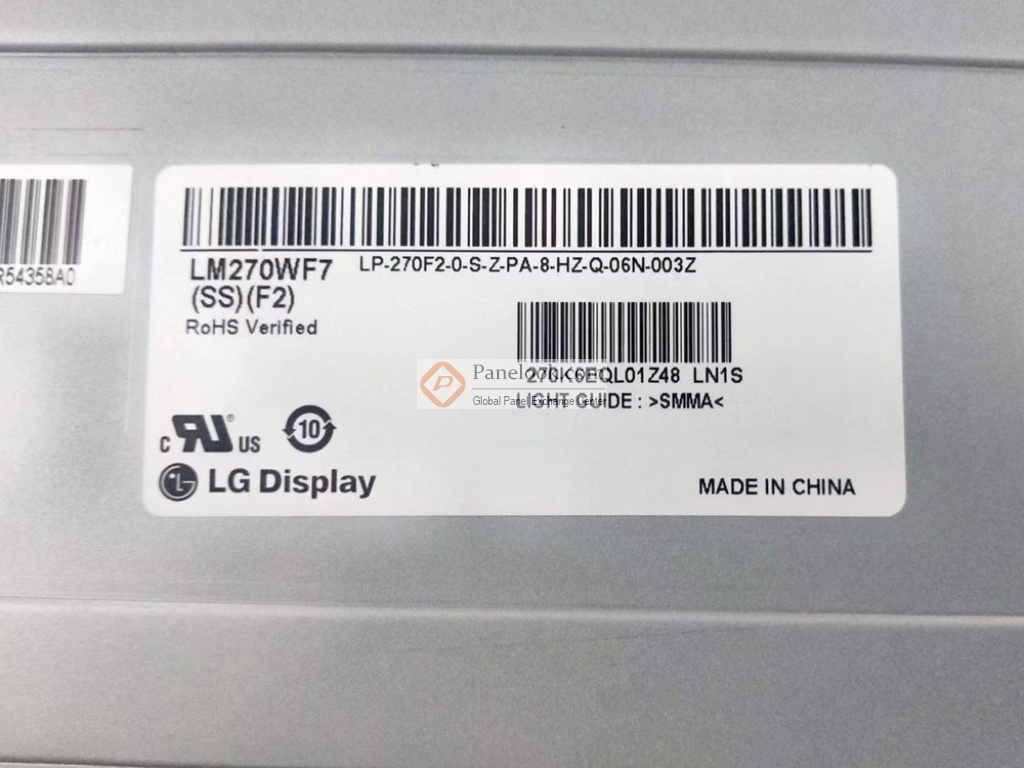 LG Display LM270WF7-SSF2 Overview - Panelook.com