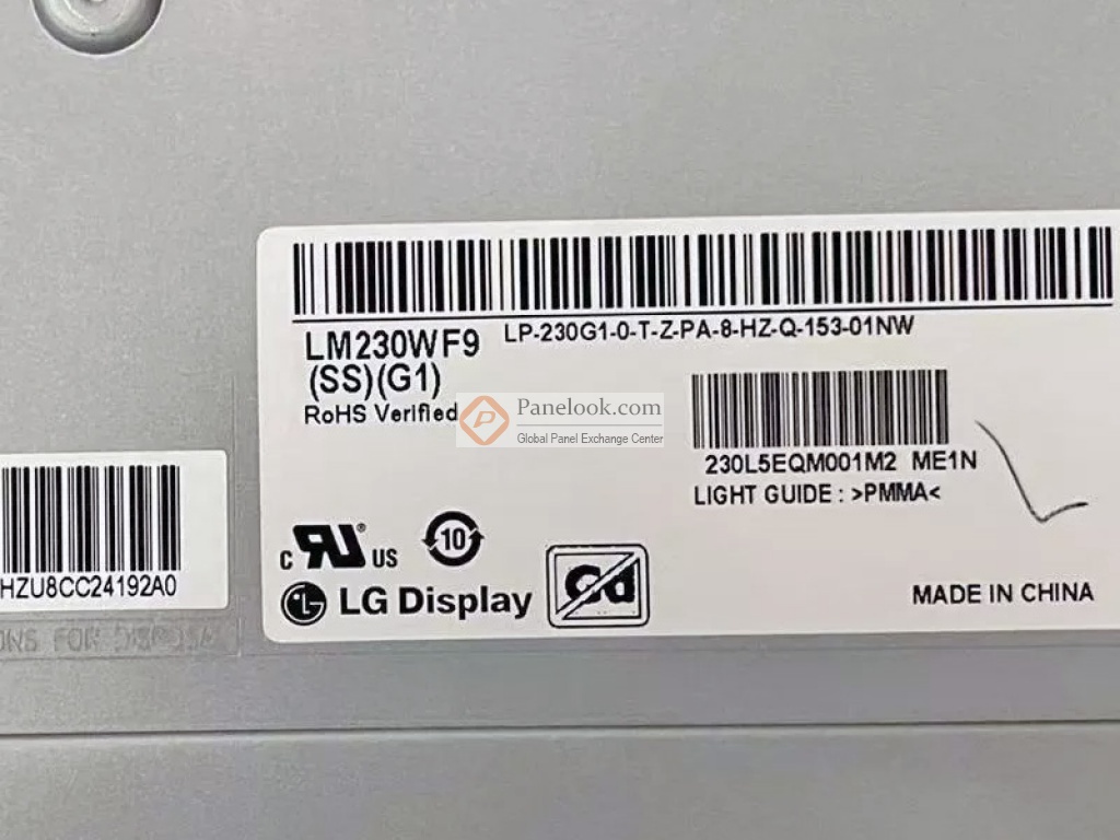 LG Display LM230WF9-SSG1 Overview - Panelook.com