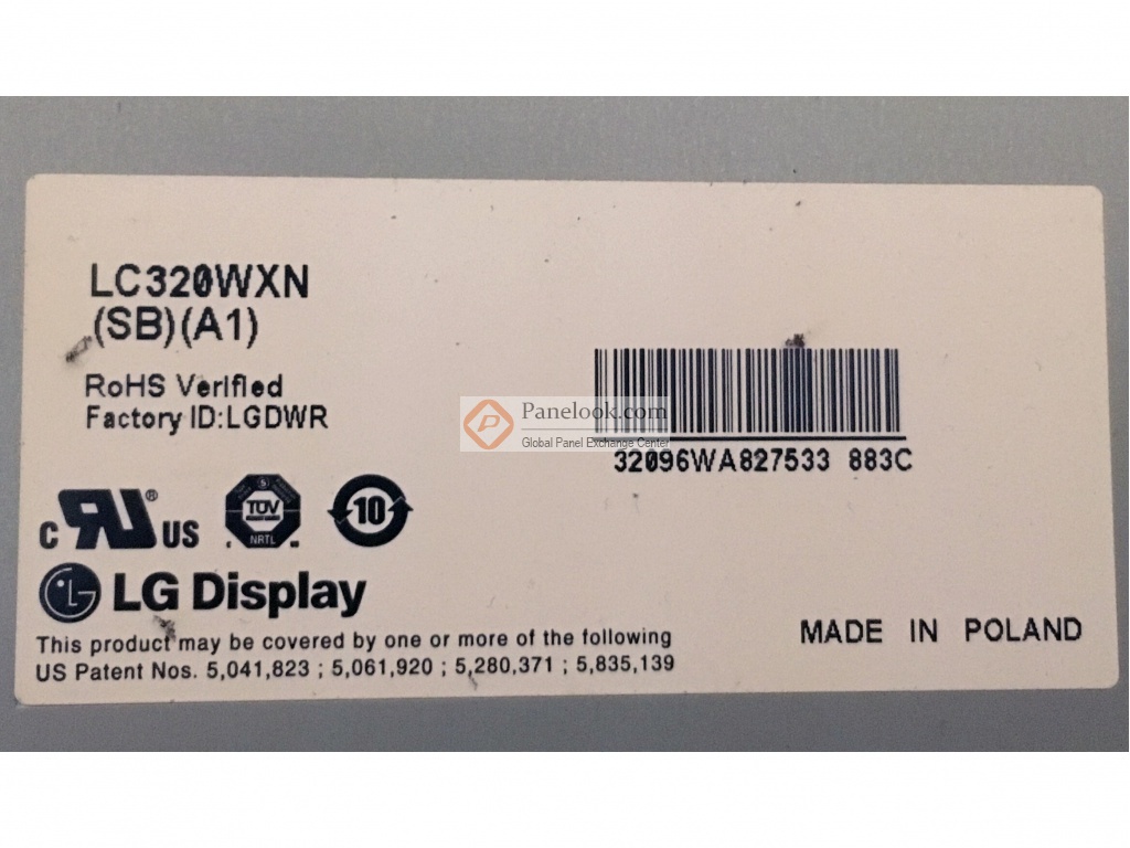 LG Display LC320WXN-SBA1 Overview - Panelook.com