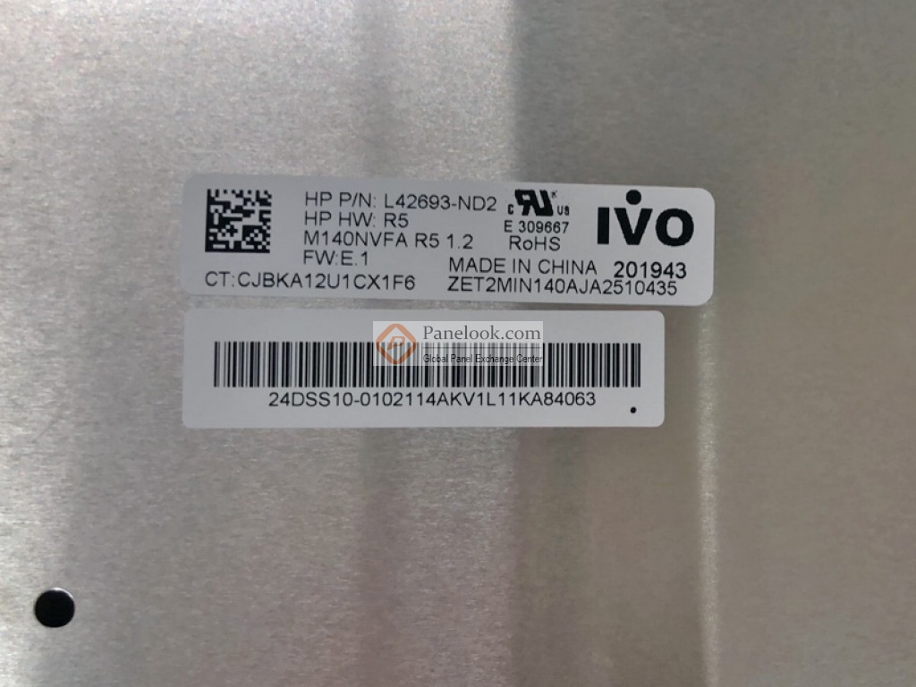 Dalle écran LED 14" M140NVFA R5 - Compatible Acer HP Lenovo - Neuf