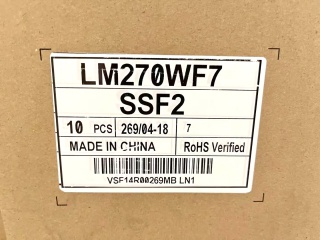 LG Display LM270WF7-SSF2 Overview - Panelook.com