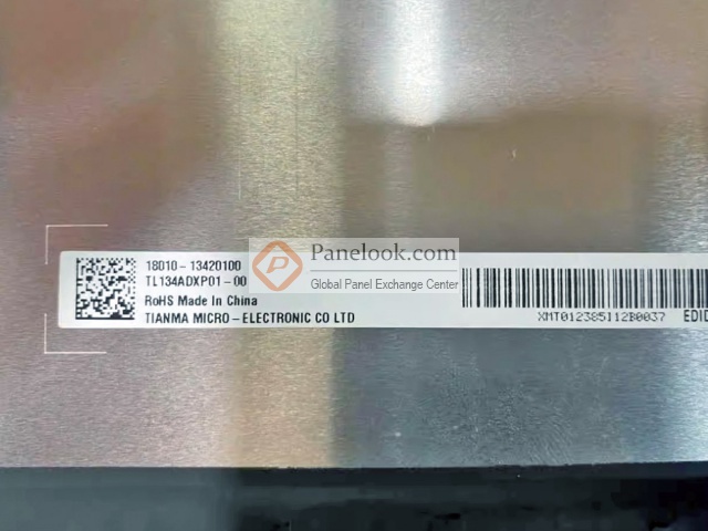 TIANMA TL134ADXP01-00 Overview - Panelook.com