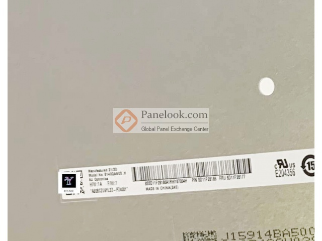 AUO B140QAN05.H Overview - Panelook.com