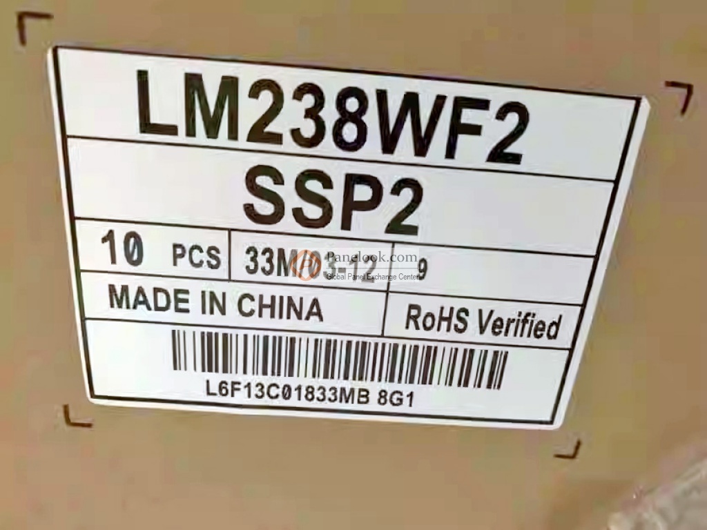 LG Display LM238WF2-SSP2 Overview - Panelook.com