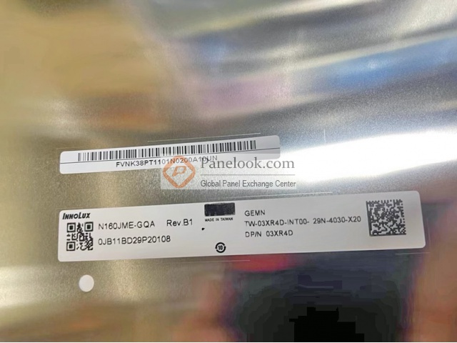 Innolux N160JME-GQA Overview - Panelook.com