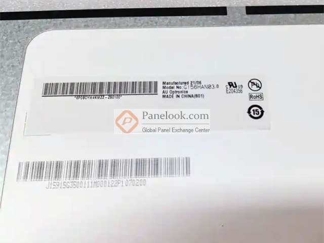 AUO G156HAN03.0 Overview - Panelook.com
