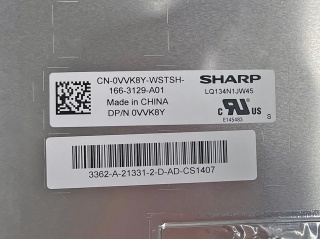 SHARP LQ134R1JW52 13.4インチ 液晶パネル SHARP LQ134R1JW52 13.4インチ 液晶パネル LQ134R1JW52 Sharp 13.4
