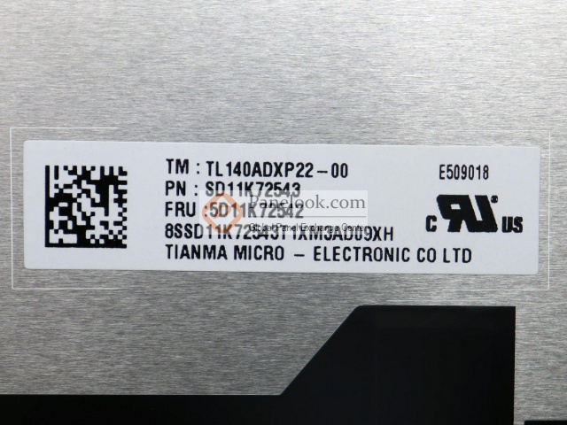 TIANMA TL140ADXP22-00 Overview - Panelook.com