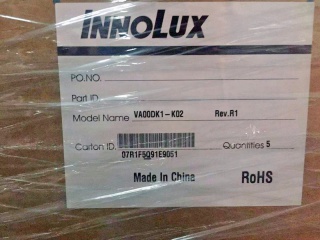 Innolux 100" VA LCM 3840×2160 550nits WLED V-by-One 97pins 120Hz