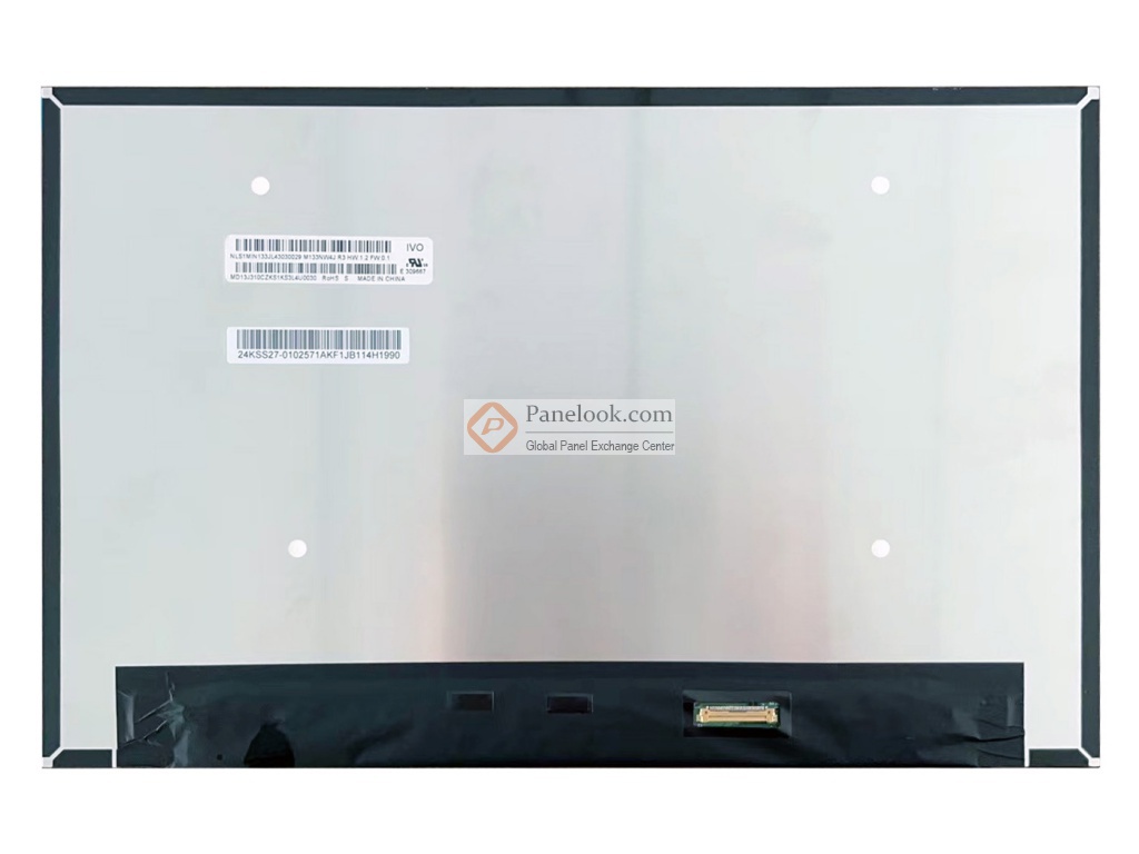 Écran LCD LED 13.3 Pouces IPS - Réf. M133NW4J R3, Résolution 1920x1200, Connecteur 30 Broches, 20mm