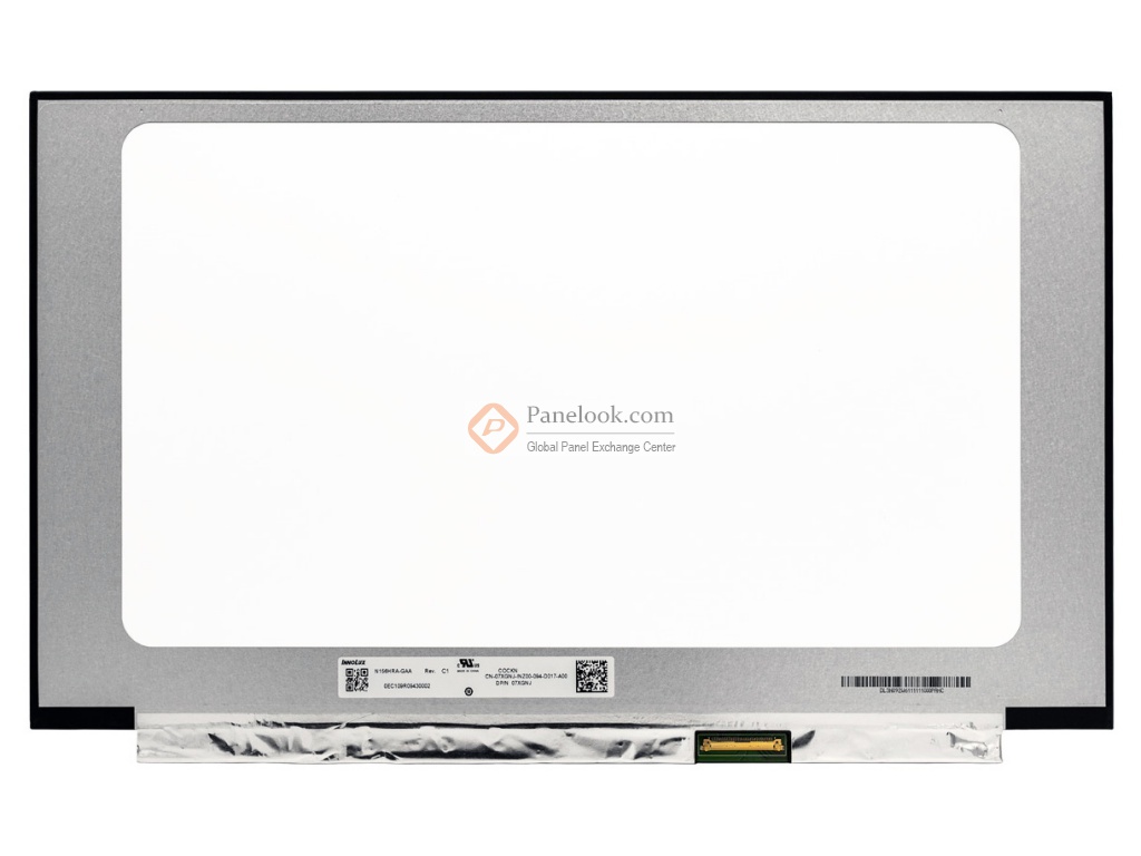 thumbnail image 2 of CMO InnoLux N156HRA-GAA REV.C1 15.6" FHD 1920x1080 144Hz IPS Matte LCD Screen - 40-pin 2 of 6