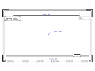 AUO 23.8" IPS LCM 1920×1080 250nits WLED LVDS 30pins 75Hz