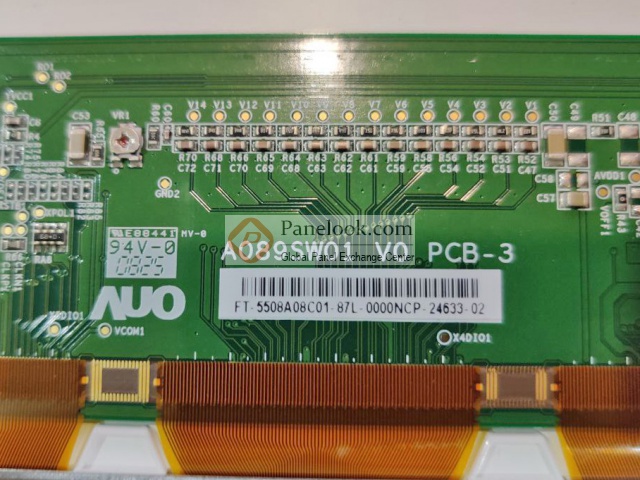 AUO A089SW01 V0 Overview - Panelook.com