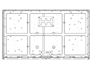 BOE 65" IPS LCM 3840×2160 500nits WLED V-by-One 51pins