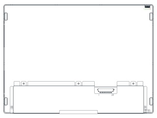 10.4" IPS LCM 1024×768 900nits WLED LVDS 20pins