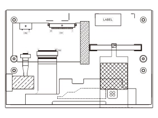 KOE 7" IPS LCM 800×480 1000nits WLED LVDS 20pins CTP