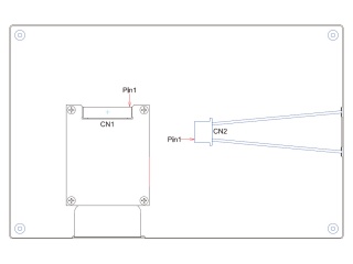 KOE 7" TN LCM 800×480 400nits WLED LVDS 20pins