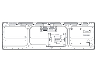 Innolux 37" Stretched VA LCM 1920×540 1000nits WLED LVDS 51pins