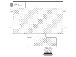Tianma 5" TN LCM 800×480 1000nits WLED TTL 40pins