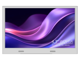 Tianma 4.3" TN LCM 480×272 400nits WLED TTL 40pins