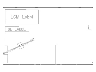 IVO 8" TN LCM 800×480 500nits WLED TTL 60pins