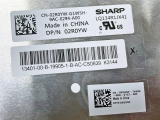 SHARP LQ134R1JW52 13.4インチ 液晶パネル For Asus ROG Flow Z13 GZ301 Gaming 2022 Year 13.4 Inch Touch