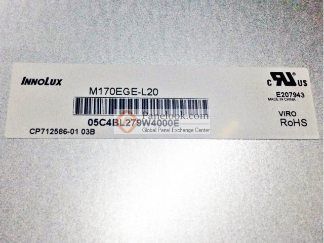 Chimei Innolux M170EGE-L20 Overview - Panelook.com