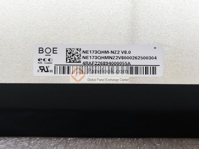 BOE NE173QHM-NZ2 Overview - Panelook.com