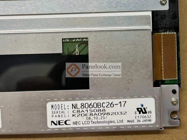 NEC NL8060BC26-17 Overview - Panelook.com