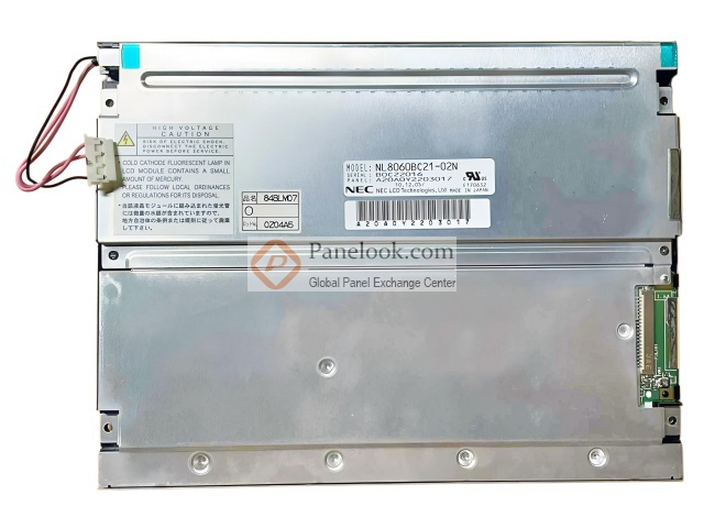 NEC NL8060BC21-02N Overview - Panelook.com