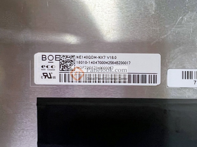 BOE NE140QDM-NX7 Overview - Panelook.com