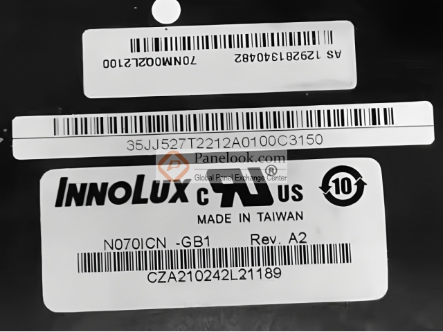 Innolux N070ICN-GB1 Overview - Panelook.com
