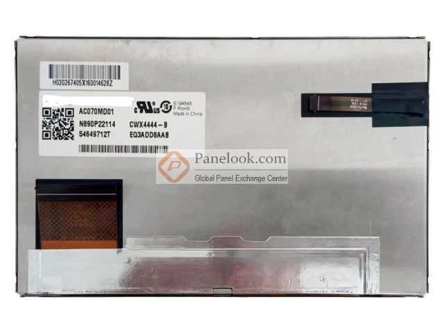 Écran LCD Mitsubishi AA070ME01-CJ1 - 7 Pouces - TFT A-Si - Neuf - Pour Panneau D'affichage