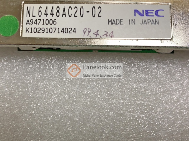 NEC NL6448AC20-02 Overview - Panelook.com