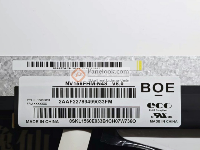 BOE NV156FHM-N48 Overview - Panelook.com
