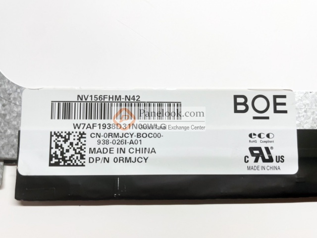BOE NV156FHM-N42 Stock 240 pcs - Panelook.com