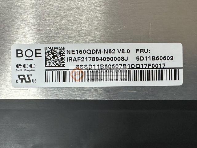 BOE NE160QDM-N62 V8.0 Overview - Panelook.com