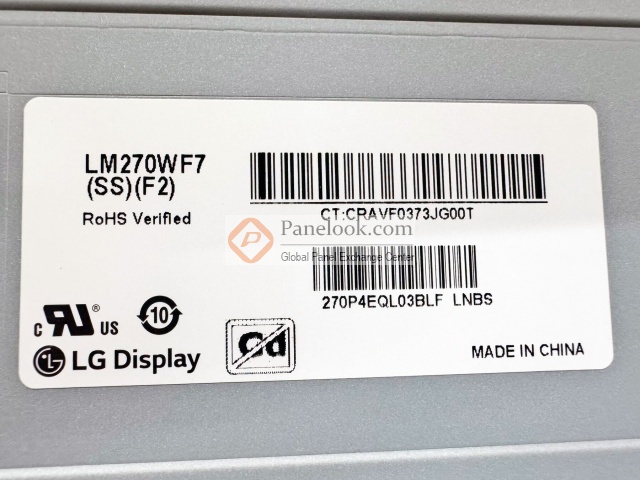Écran LCD 27 Pouces FHD IPS LM270WF7-SSD3 - Pour PC Tout-en-un, 1920x1080, Neuf Avec Garantie