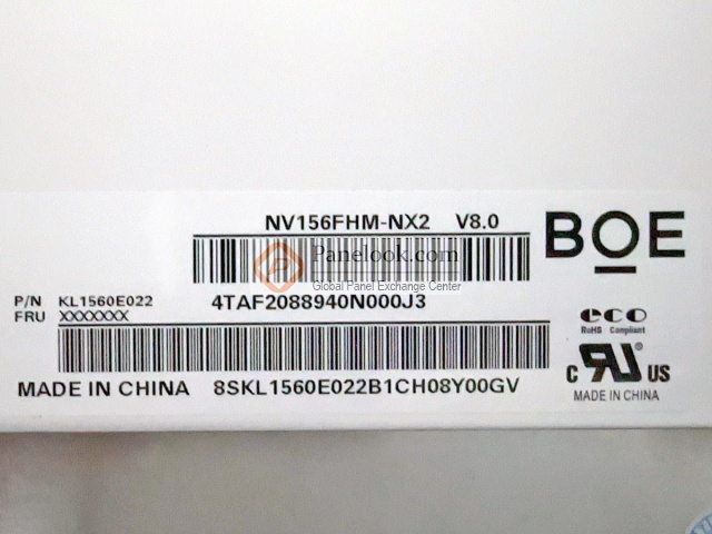 BOE NE156FHM-NX2 Overview - Panelook.com