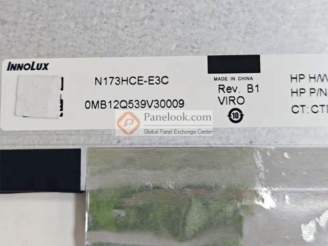 N173hce-e31 Rev C.1 17.3 İnç 30pin Slim Fhd Ips 1920 1080 Lcd Ekran, Panel Sol