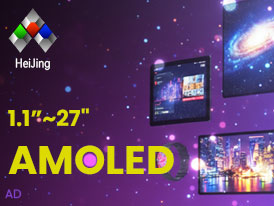 1.1”~27” AMOLED