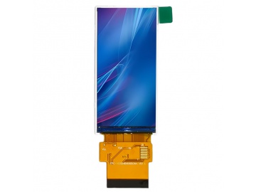2.4" Bar LCD Module 222x480 SPI/RGB Dual-IF, Wide View TFT Display for Automotive Clusters & IoT Devices - Industrial Grade
