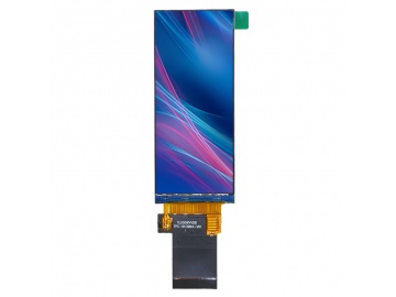 3.5" Bar TFT LCD Module 340x800 IPS SPI/RGB, Wide View Display for Automotive Systems & Industrial Control Panels