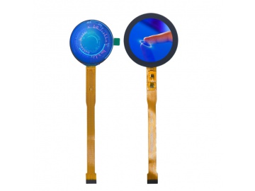 1.8-inch Round TFT LCD Module 360x360 IPS QSPI Interface for Instrument Cluster/Panel Circular Modules